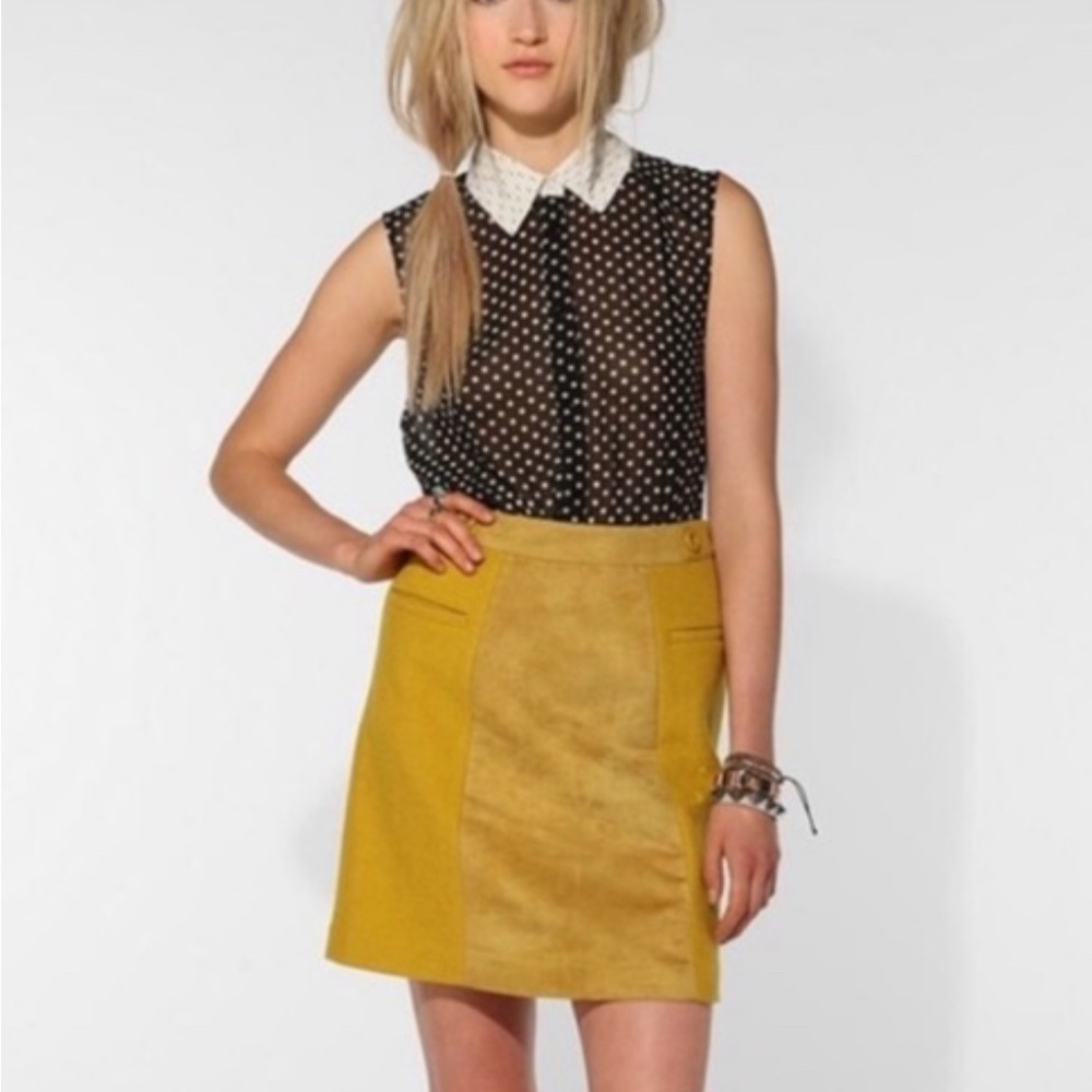 Cooperative Mini Skirt wool 70’s women’s size 0